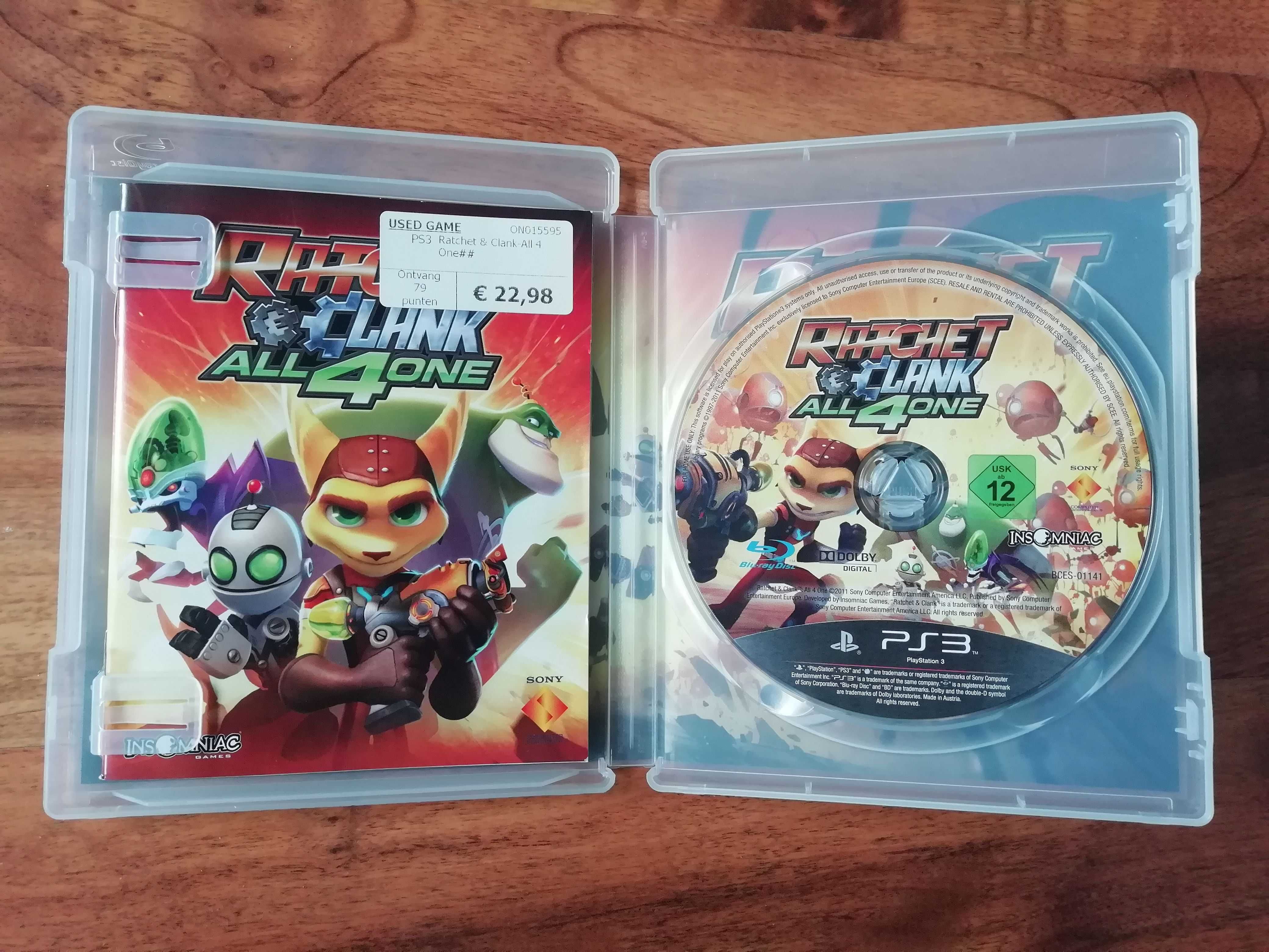 Ratchet & Clank All 4 One PS3 PL