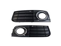 Решітки в бампер Chrome Black на Audi A4 B8 2007-2011