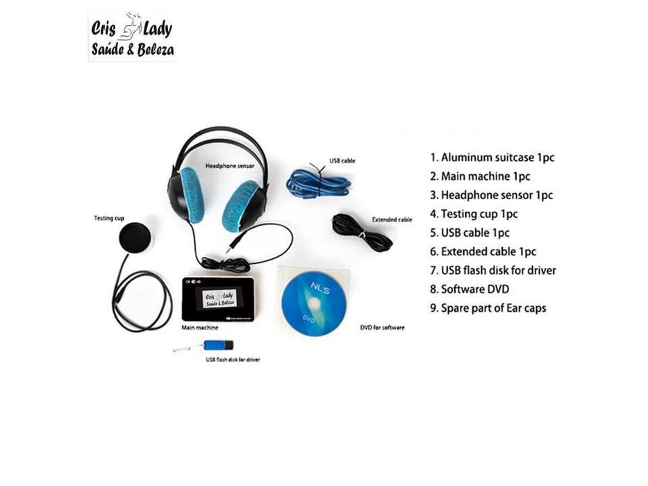 Analisador de bioressonância Agora 1500€  Entrada + 6X 249,99€ s/Juros