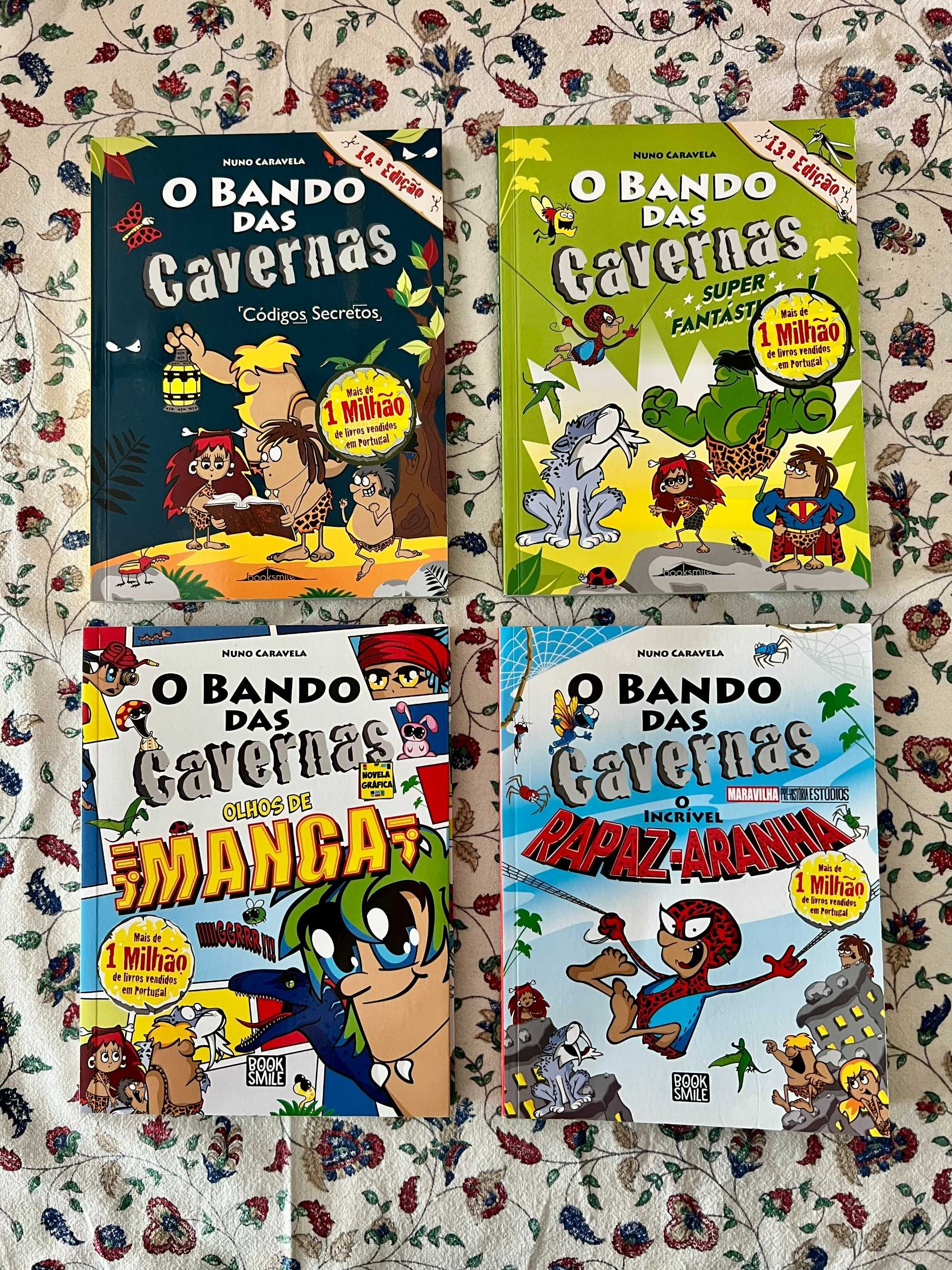 Livros Nuno Caravela - O Bando Das Cavernas