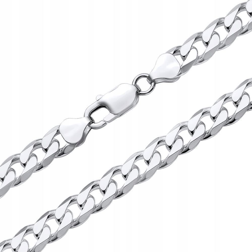 Srebrny Łańcuszek Męski SREBRO pr.925 WŁOSKI 5mm Łańcuch Diamentowany