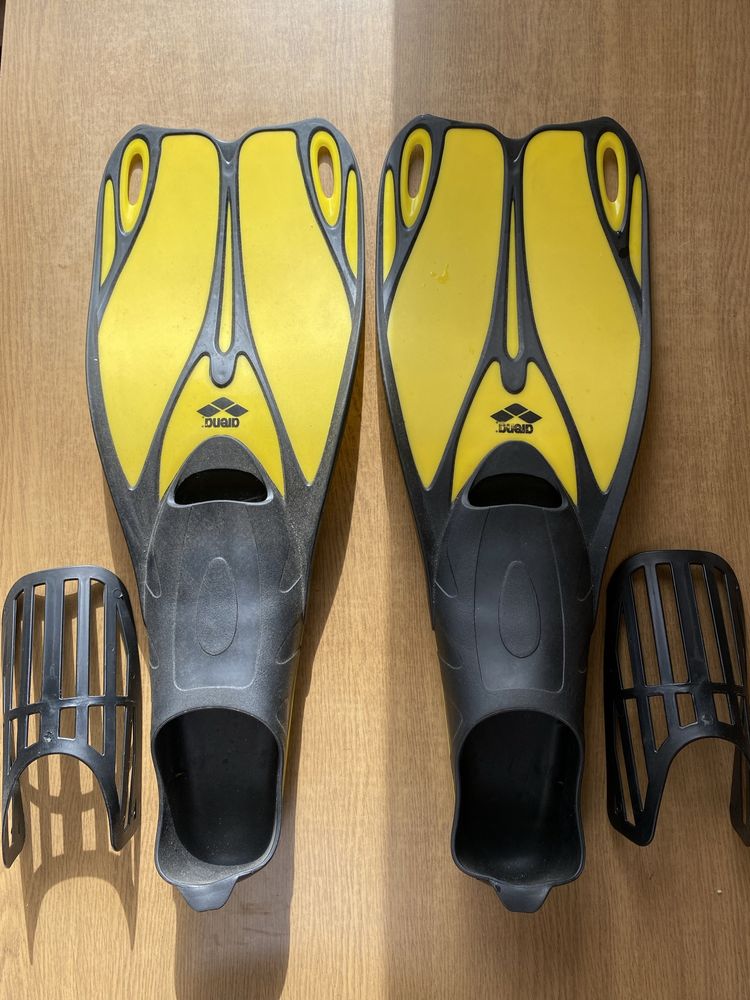 Ласты Arena Sea Discovery Fins black,yellow 42/43  (95219-53)