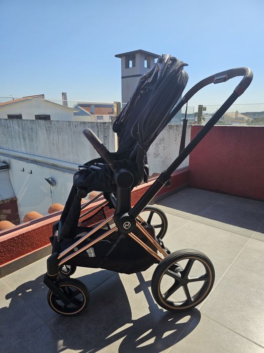 Carrinho de bebé/criança Cybex Priam (mais recentes) Assento Lux Azul