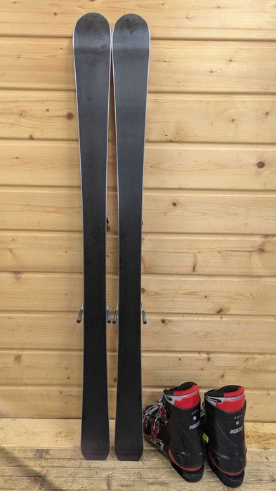 ZESTAW narty Elan 130 cm + REGULOWANE buty Roces 22- 25,5 cm(752)