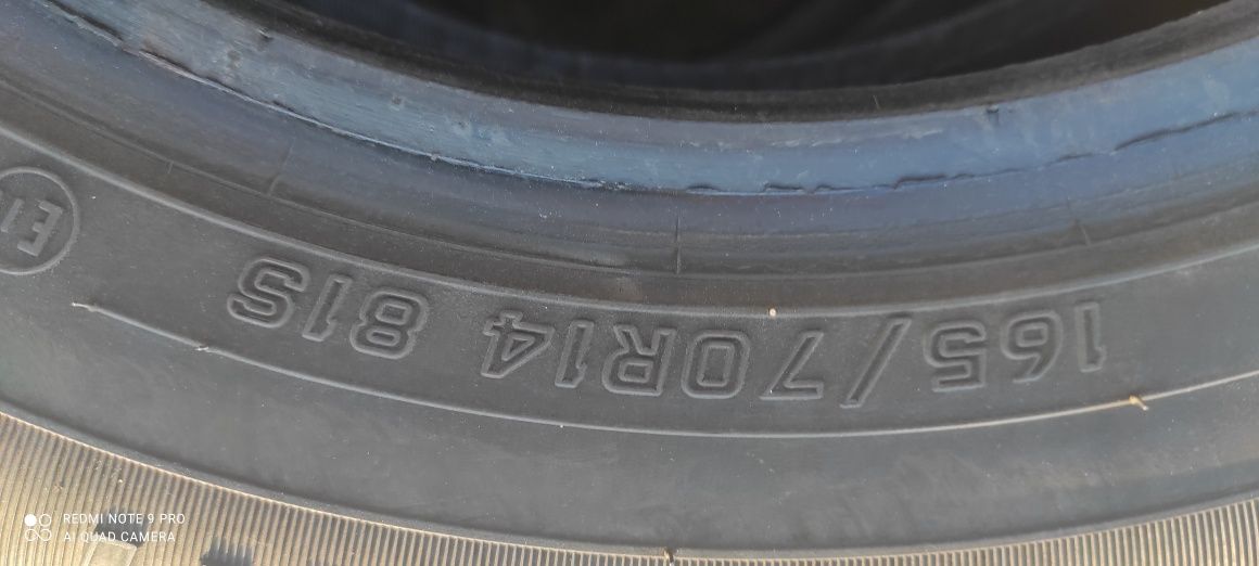 Opony letnie z 2015r 6mm 165/70/14 Falken 1N