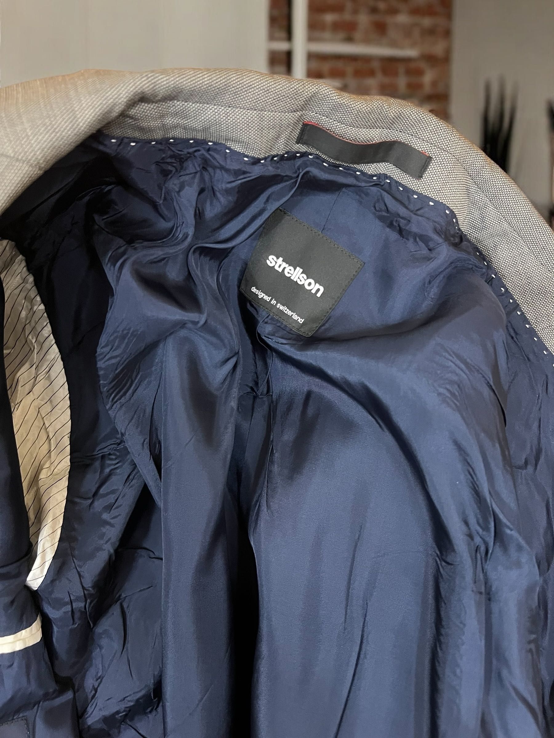Strellson 11 Allen-Mercer roz. 50 męska marynarka blezer slim fit