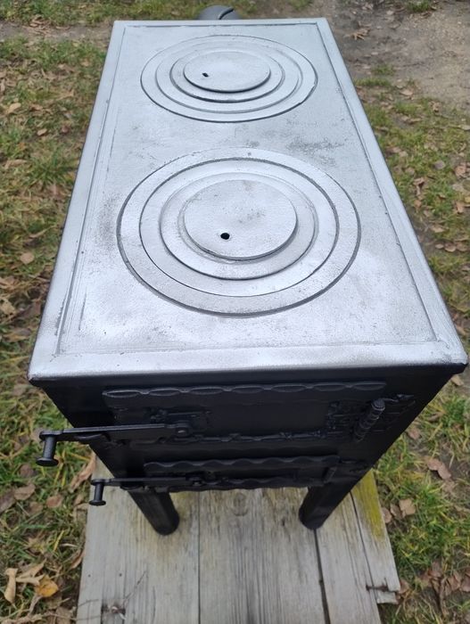 Piec na Dwie Fajerki 70kg 4mm Koza  Kominek