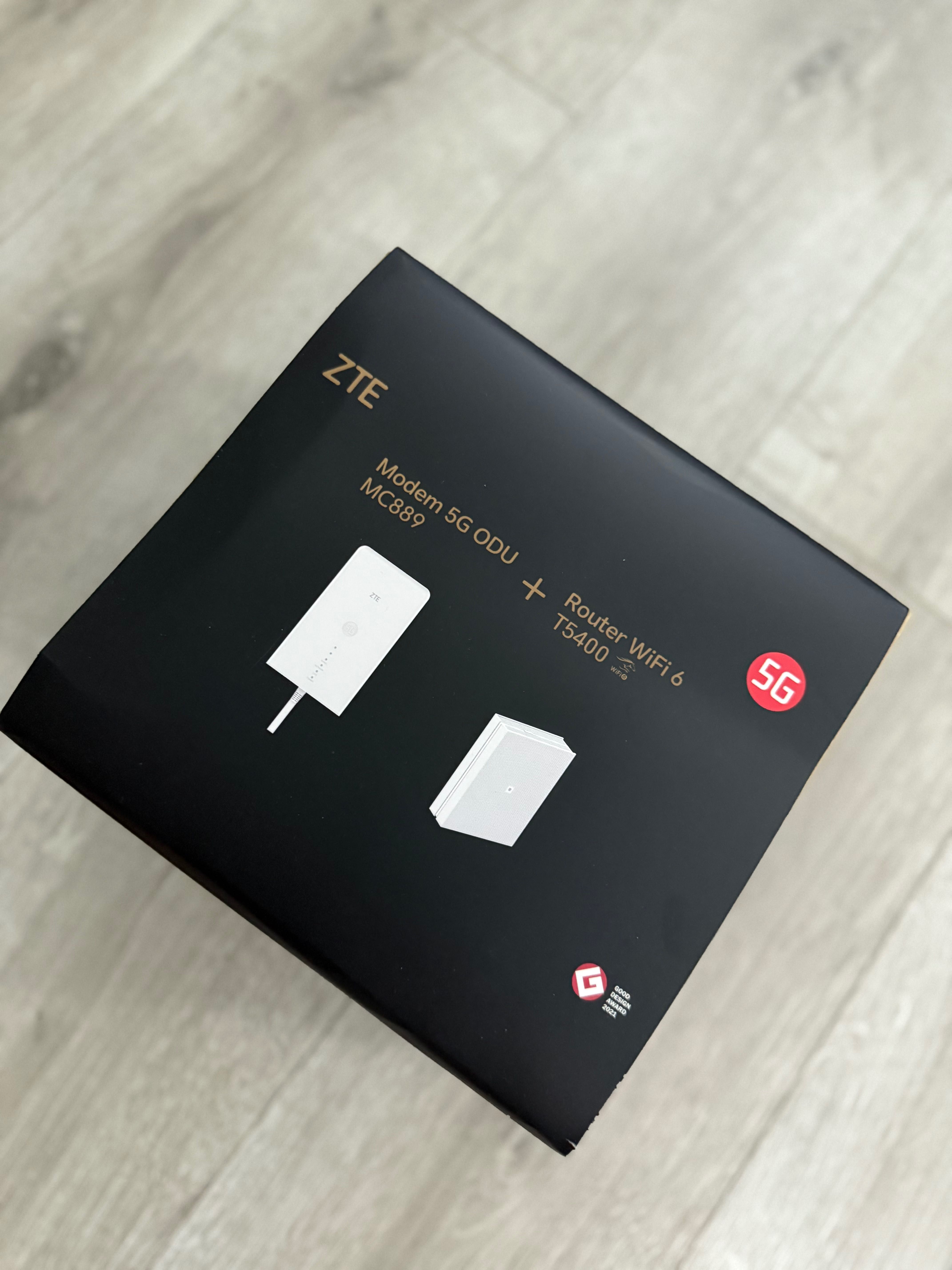 Modem 5G ODU +Router WiFi 6 ZTE