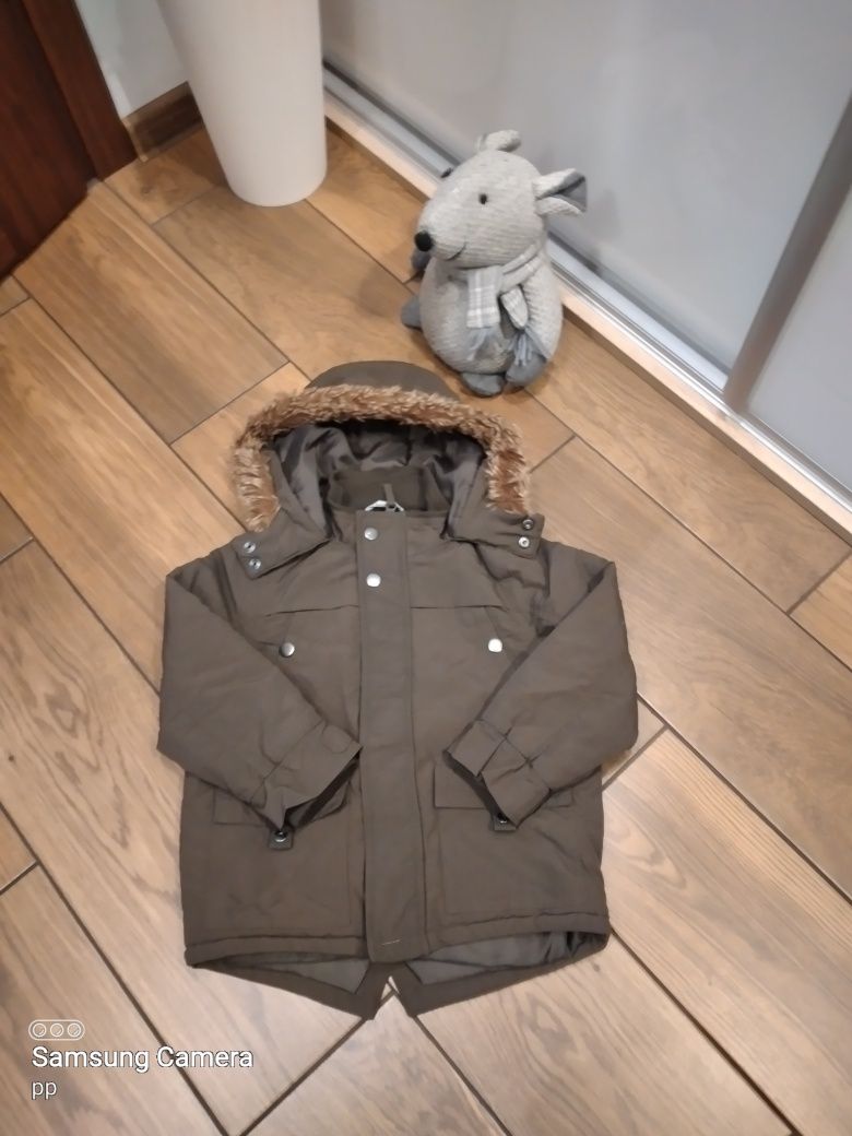 Kurtka parka chłopięca 4 latka