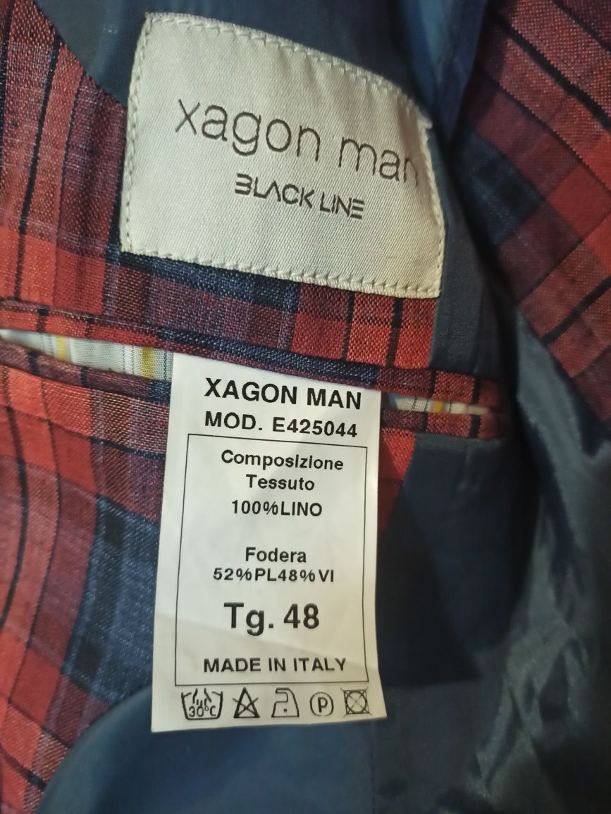 Пиджак xagon man black line блейзер