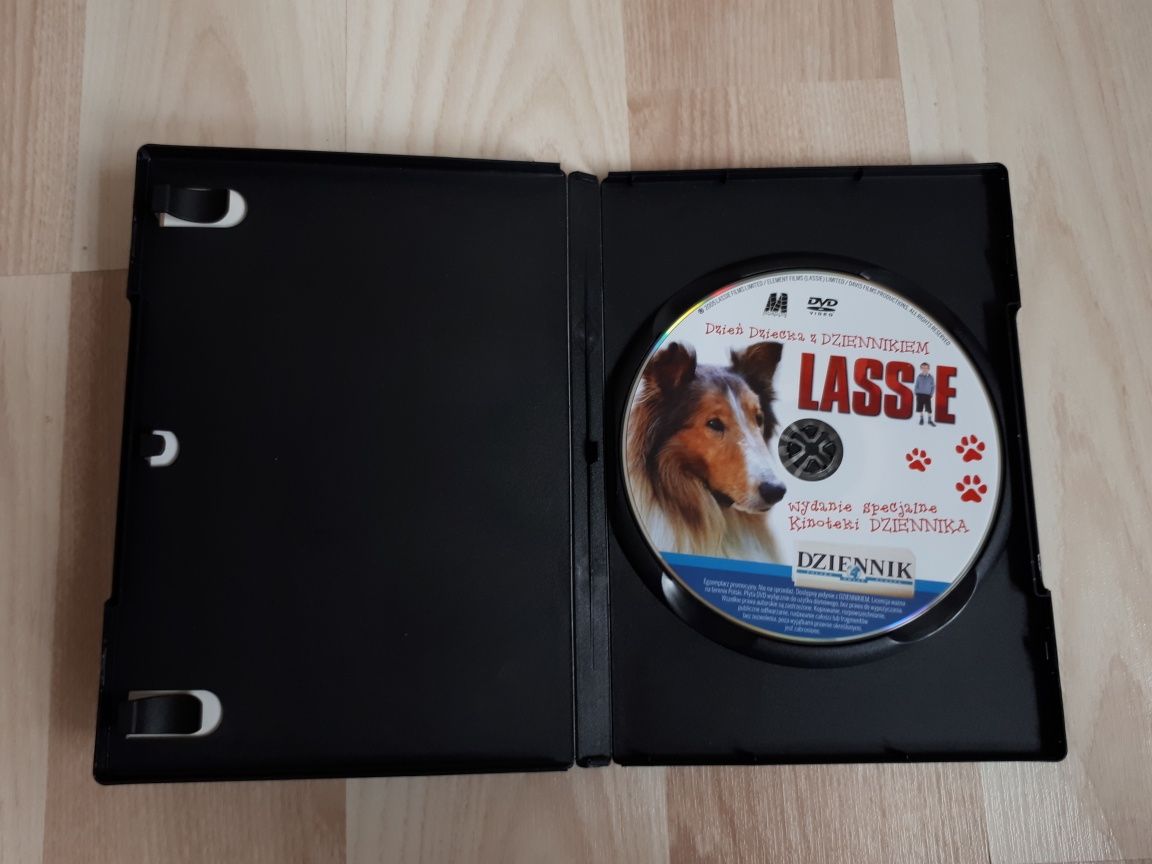 Lassie film dla dzieci na płycie DVD