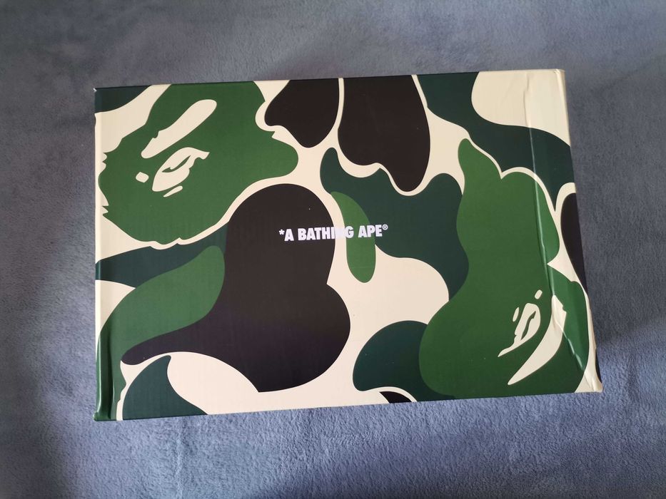 Bape sta low blue and white