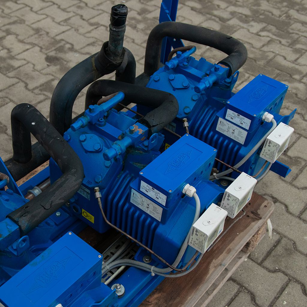 Zestaw sprężarkowy BITZER 3x sprężarka 4DC-5.2Y-40S