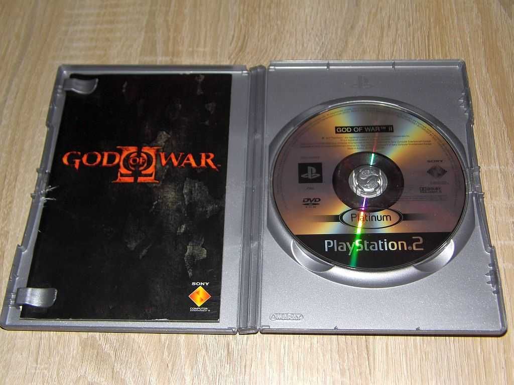 Gra oryginalna na konsole Sony PlayStation 2 God of War II KOMPLETNA