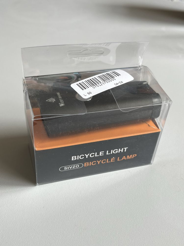 Світлодіодний велосипедний ліхтар WEST BIKING