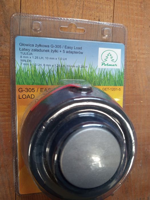 Głowica kosy, podkaszarka - żyłkowa Polmar  5 adapterów uniwersalna