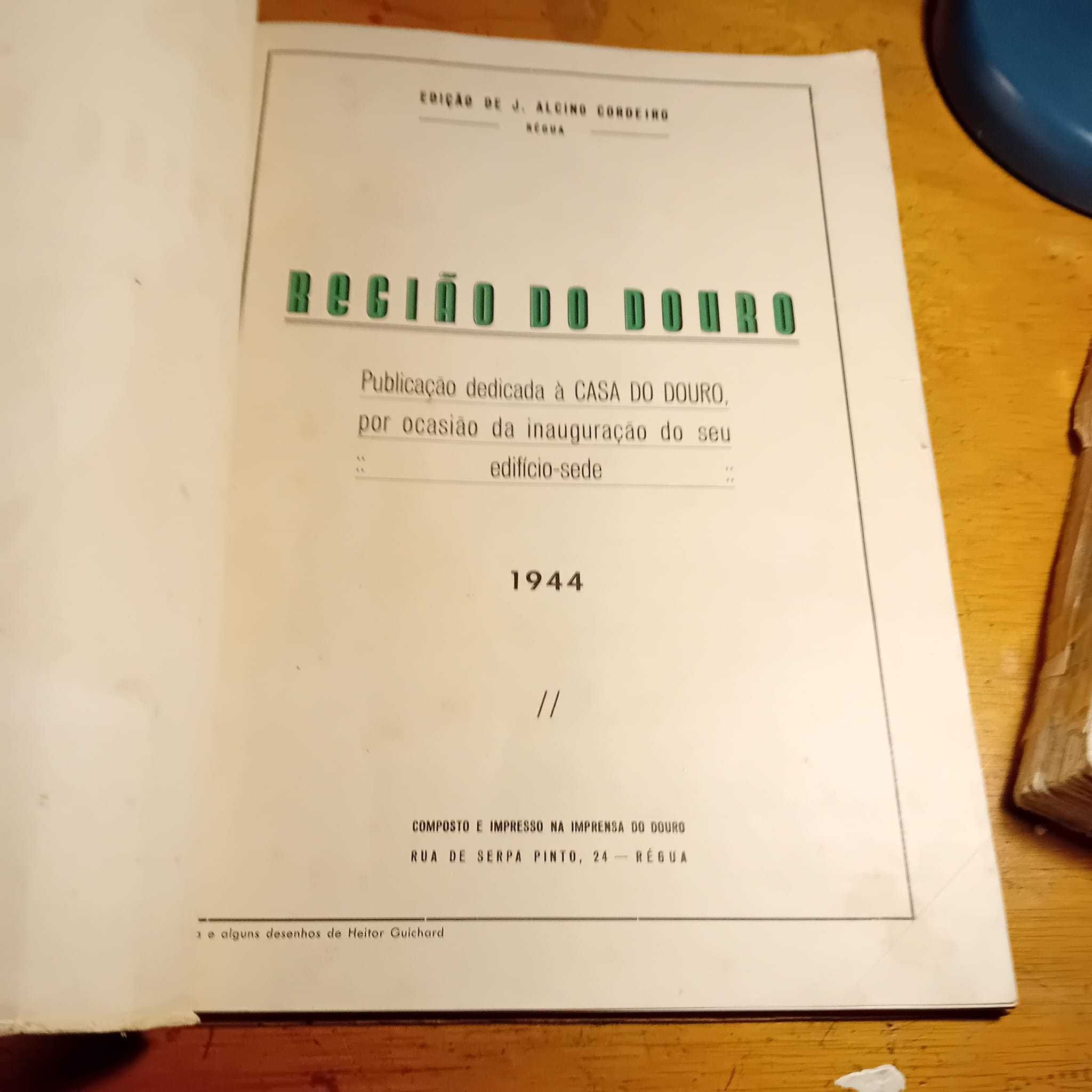 A região do Douro, 1944, raro.
