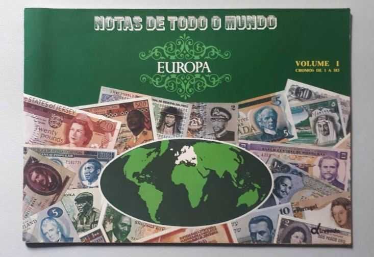 Caderneta de Cromos: Notas da Europa