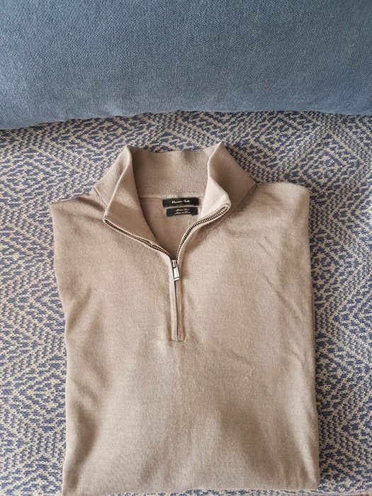 Sweter męski,wełna Massimo Dutti