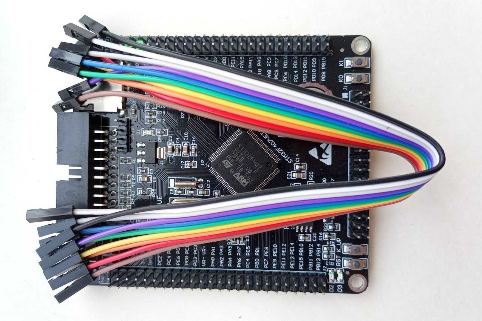 STM32F407VET6 168 MHz ARM Cortex-M4 Flash 512 kB RAM 192 kB LQFP-100