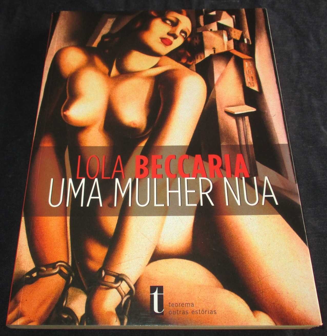 Livro Uma Mulher Nua Lola Beccaria Teorema