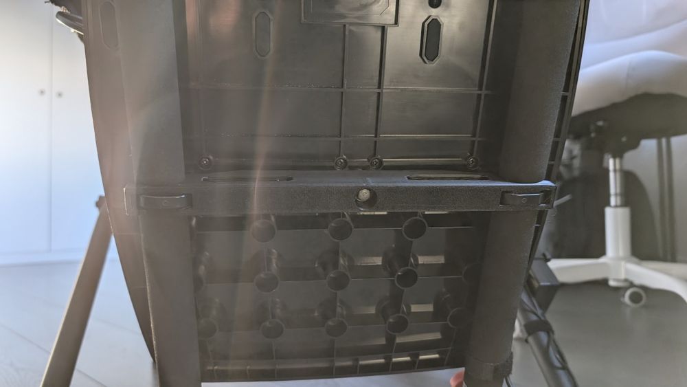 Playseat Logitech g923 G29 fixação dos pedais a estrutura