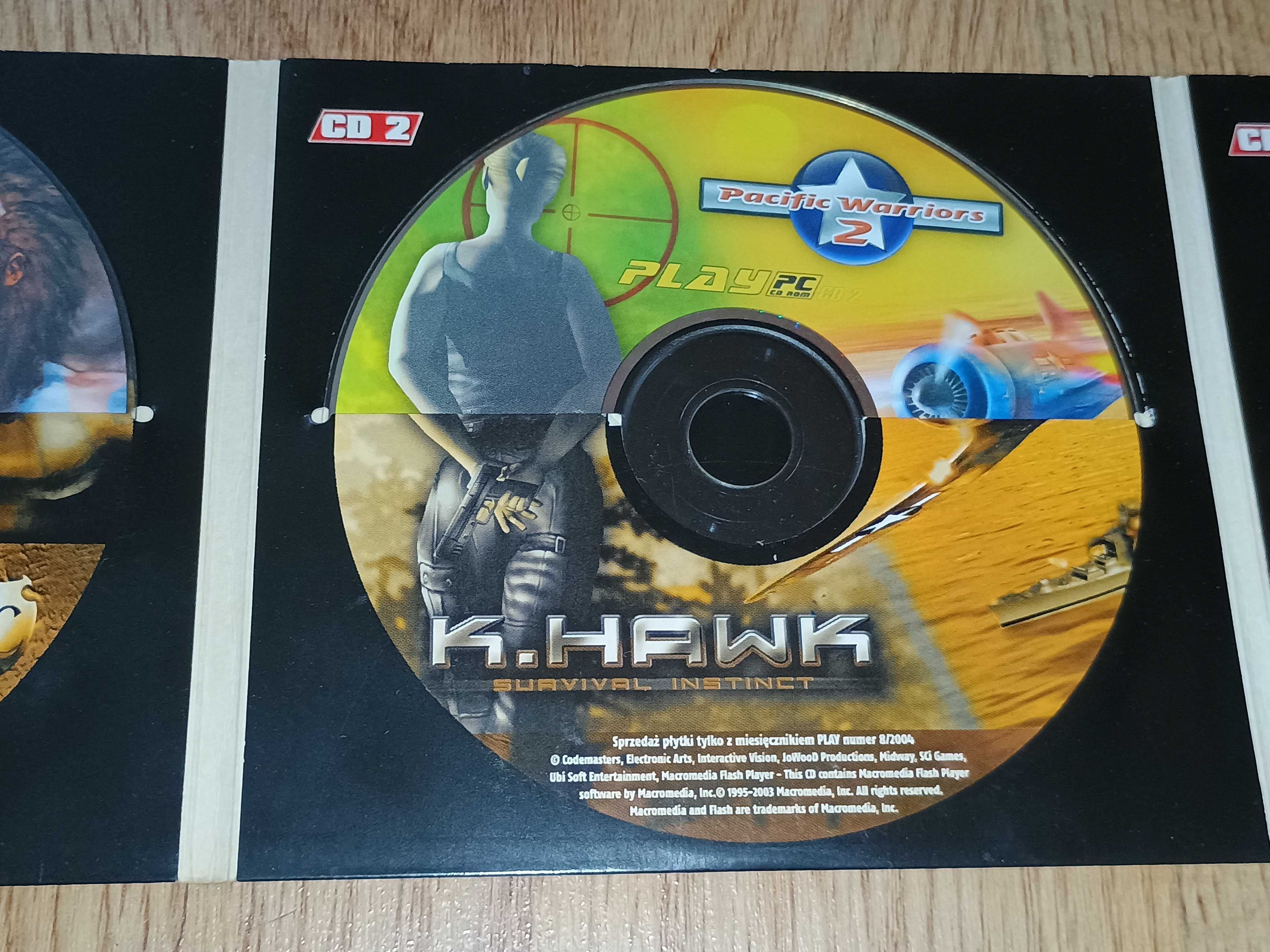 3xCD z grami Warlords Battlecry II, New York Race, K-Hawk