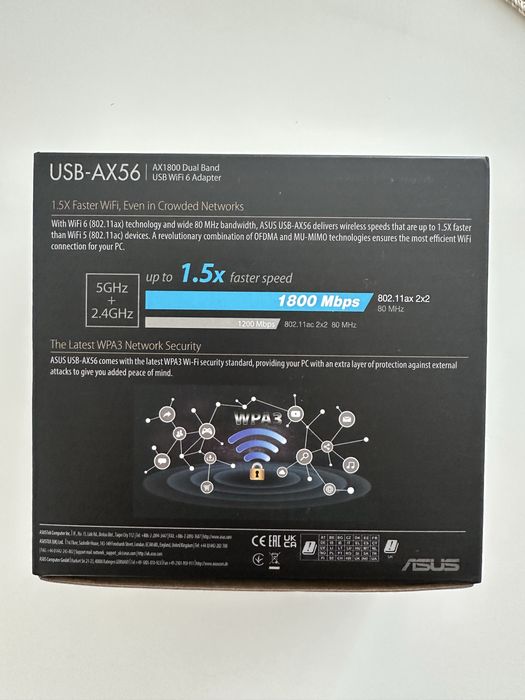 USB-адаптер мережі WiFi Asus USB-AX56