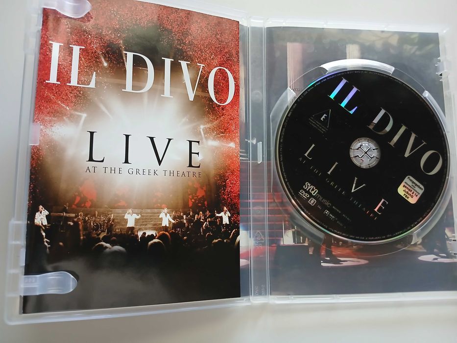 DVD- IL DIVO ao vivo