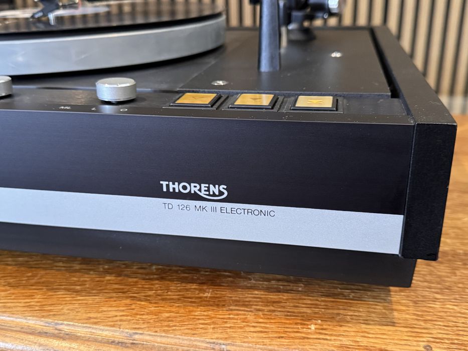 Gramofon Thorens TD 126 MK III 3 ortofon nowa wkladka igla
