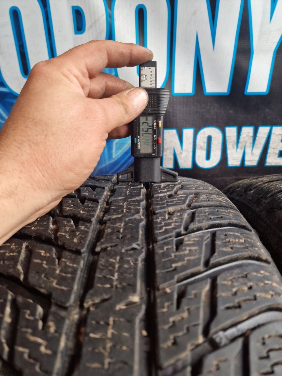 Opony zimowe 225/65/17 Nokian Komplet 7.5mm