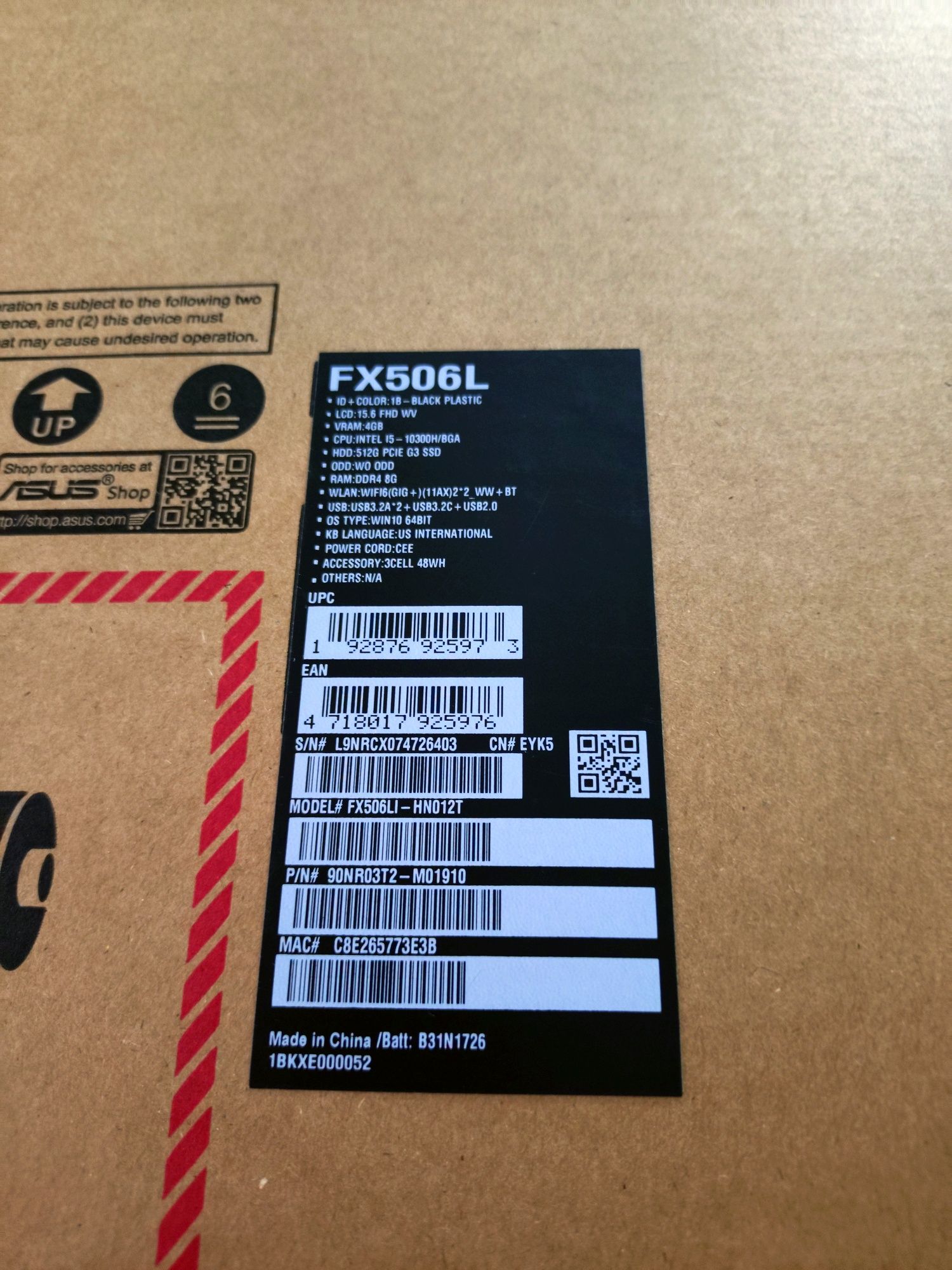 Laptop ASUS TUF gaming F15 Łódź Bałuty