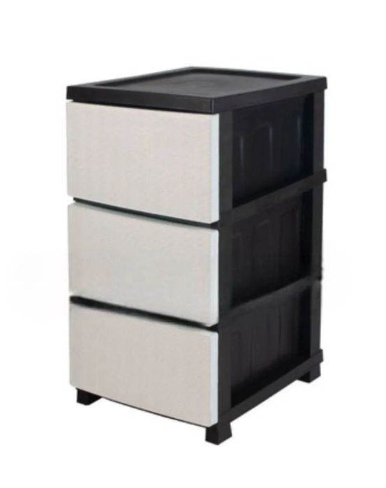 Комод пластиковий на  3 яруси