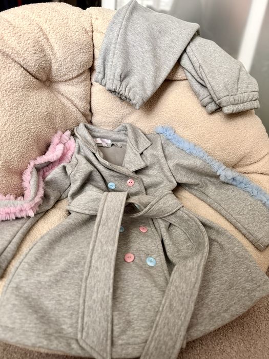 Костюм штани джогери піджак жакет худі рюша 7-8 122-128 zara