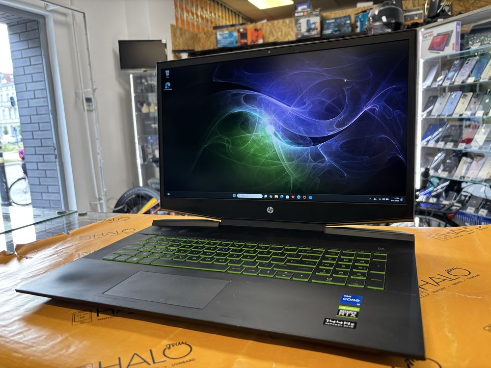 Laptop HP Pavilion 17-CD2510NW i5/12GB/512GB SSD/RTX3050/144Hz.