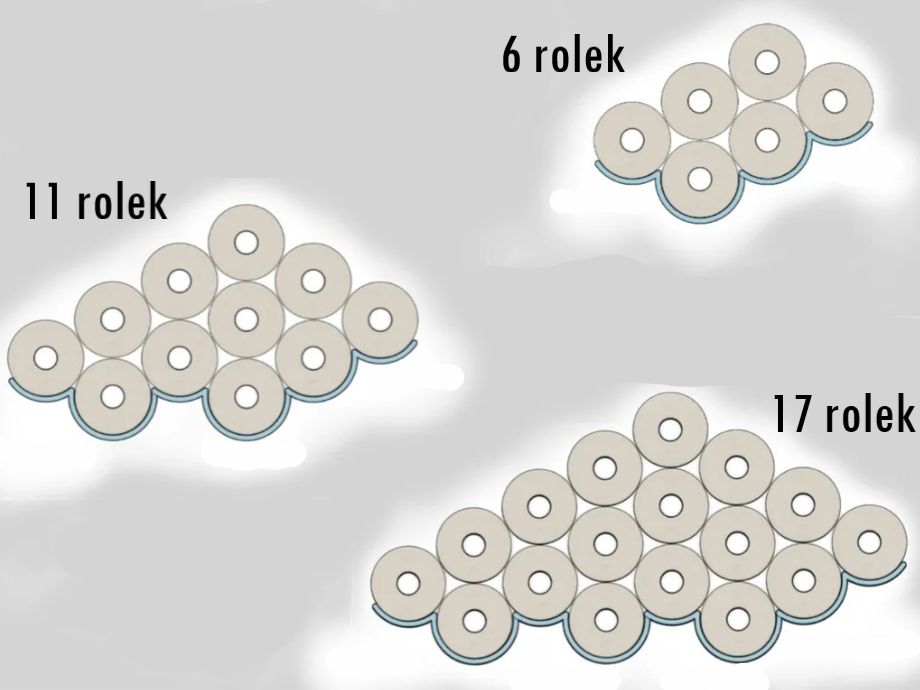 Uchwyt półka na papier toaletowy