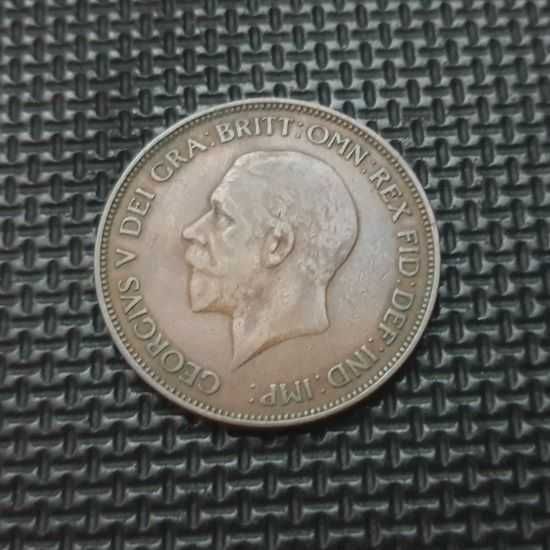 *WIELKA BRYTANIA [1096] *ONE 1 PENNY 1936 George V -Numizmatyka monety