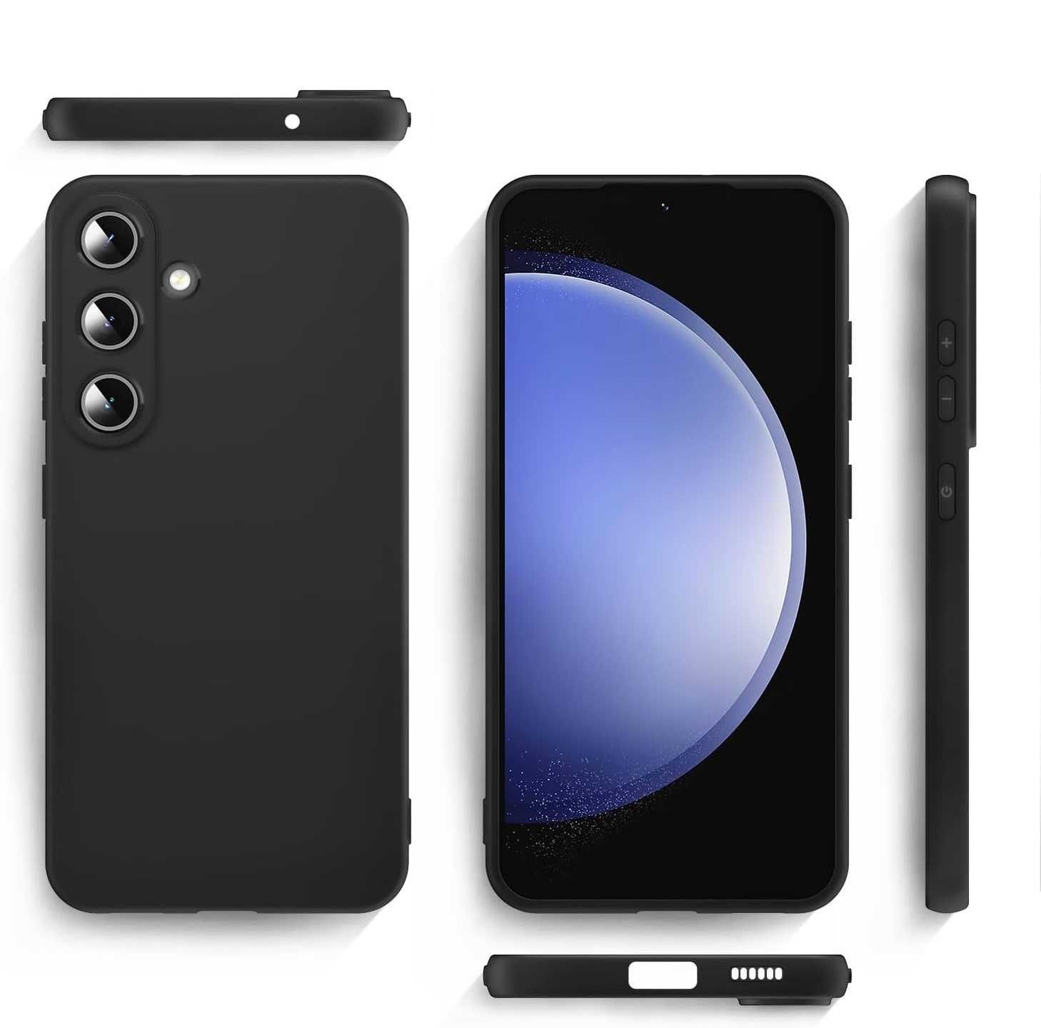 Etui Slim Matt do Samsung Galaxy S23 FE + Szkło Hartowane