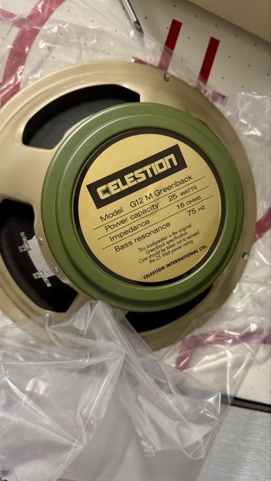 Altifalante speaker Celestion G12M-25 Greenback 16 Ohm