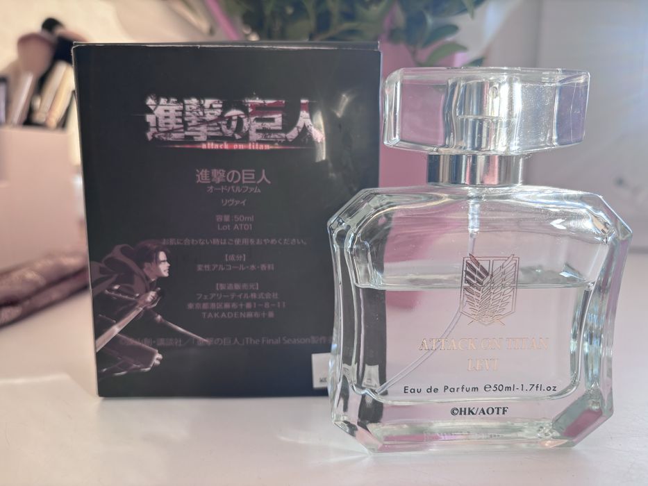 Оригінальні японські парфуми. Пррсонаж Levi. Аніме Attack on titan