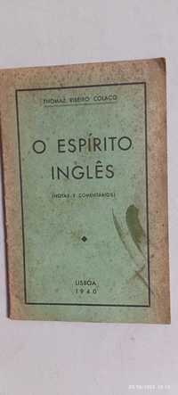 Livro Pa-3 - Thomaz Ribeiro Colaço - O espírito Inglês