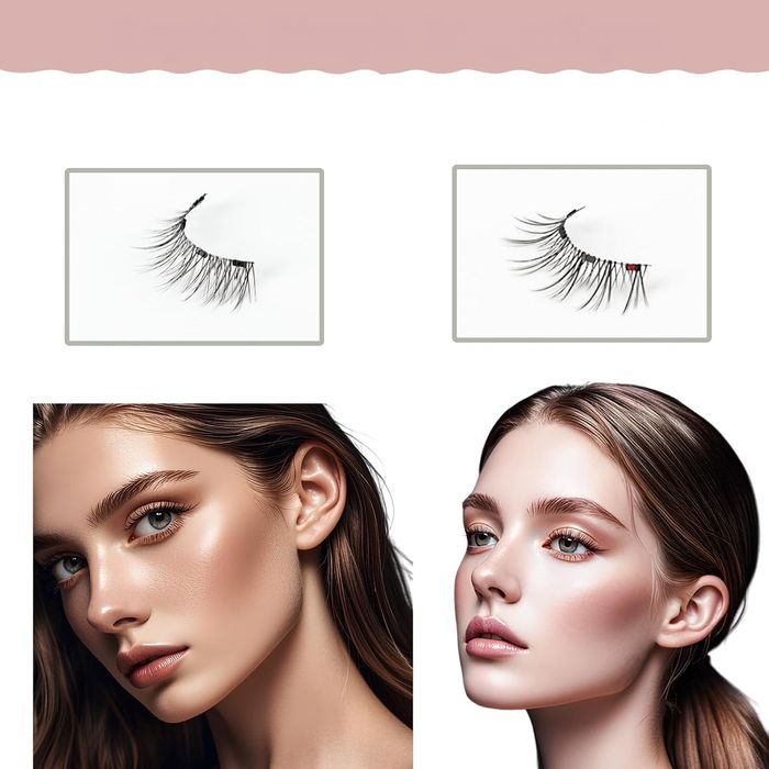 Rzęsy Magnetyczne 3D  Wielokrotnego Użytku, Naturalny Efekt,