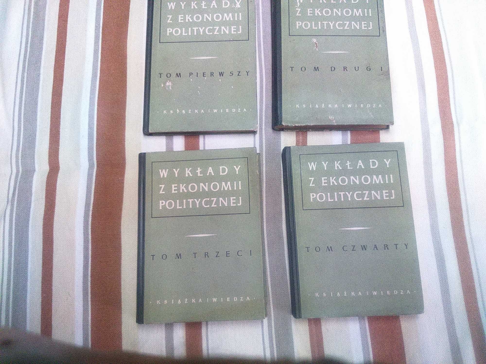 Wykłady z ekonomii politycznej t. 1,2 ,3,4