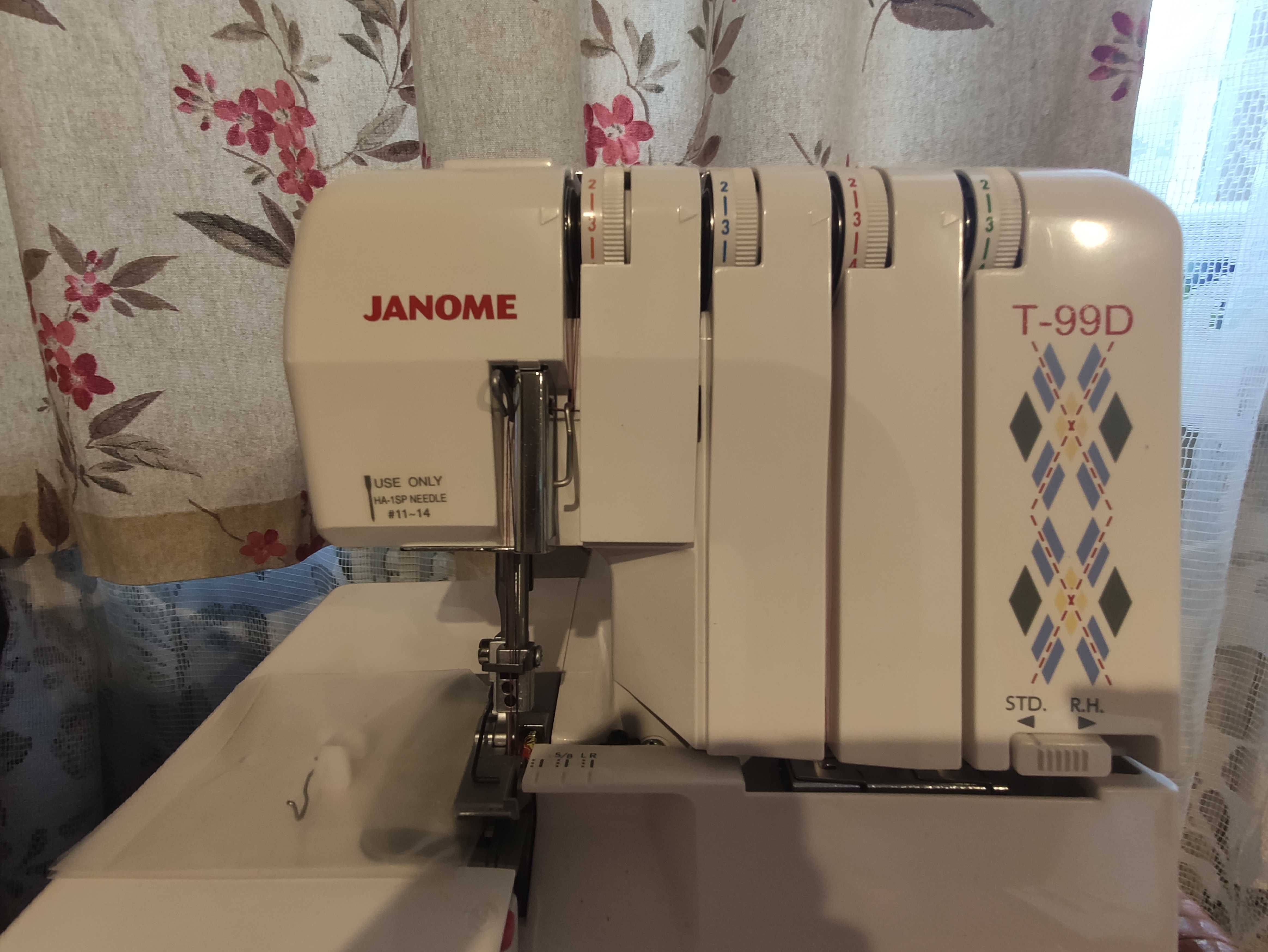 Оверлок Janome T-99d (новый)