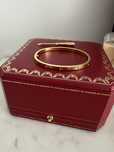 Cartier Love slim bransoletka złota rozm 16