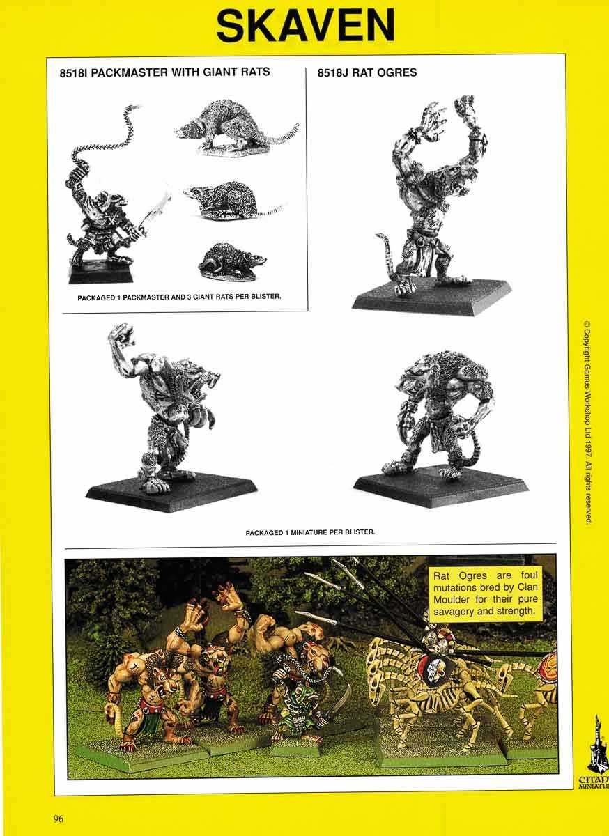 Warhammer Fantasy: Skaven Rat Ogre, wzór C