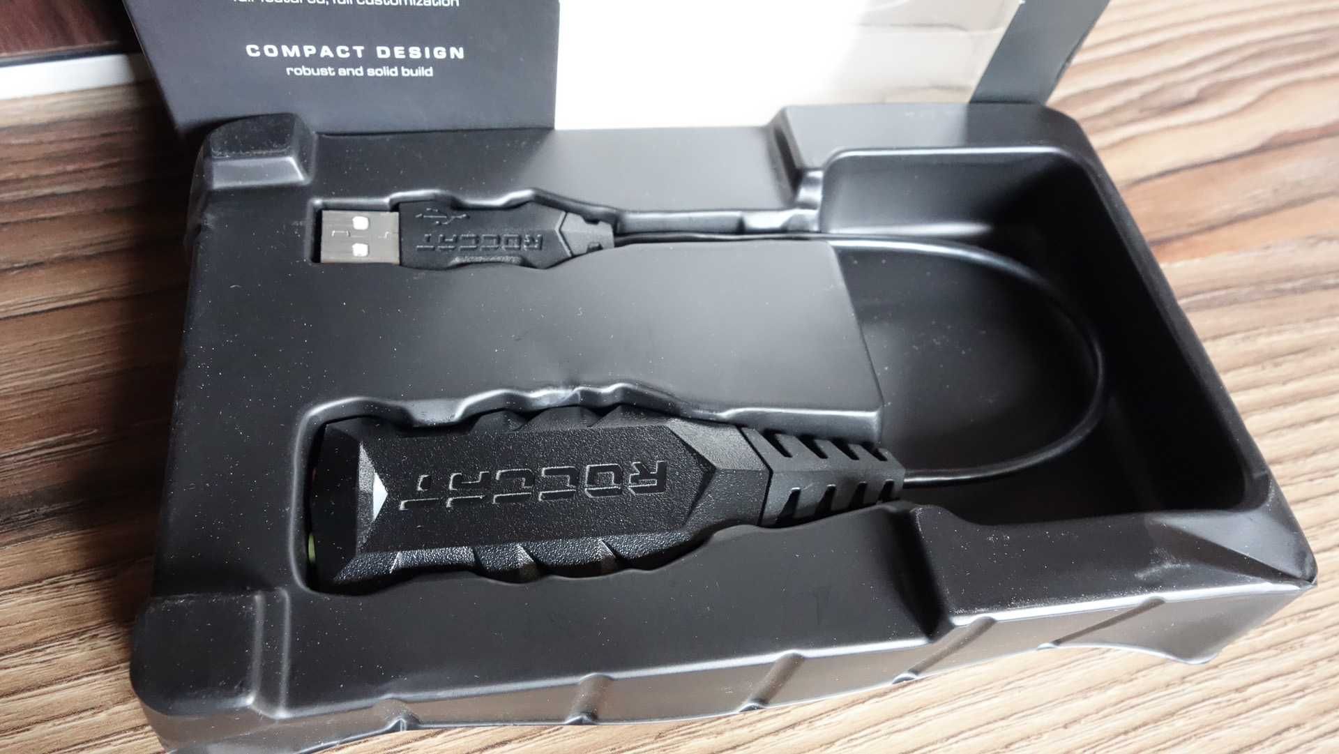 Roccat Juke karta dźwiękowa USB adapter słuchawkowy