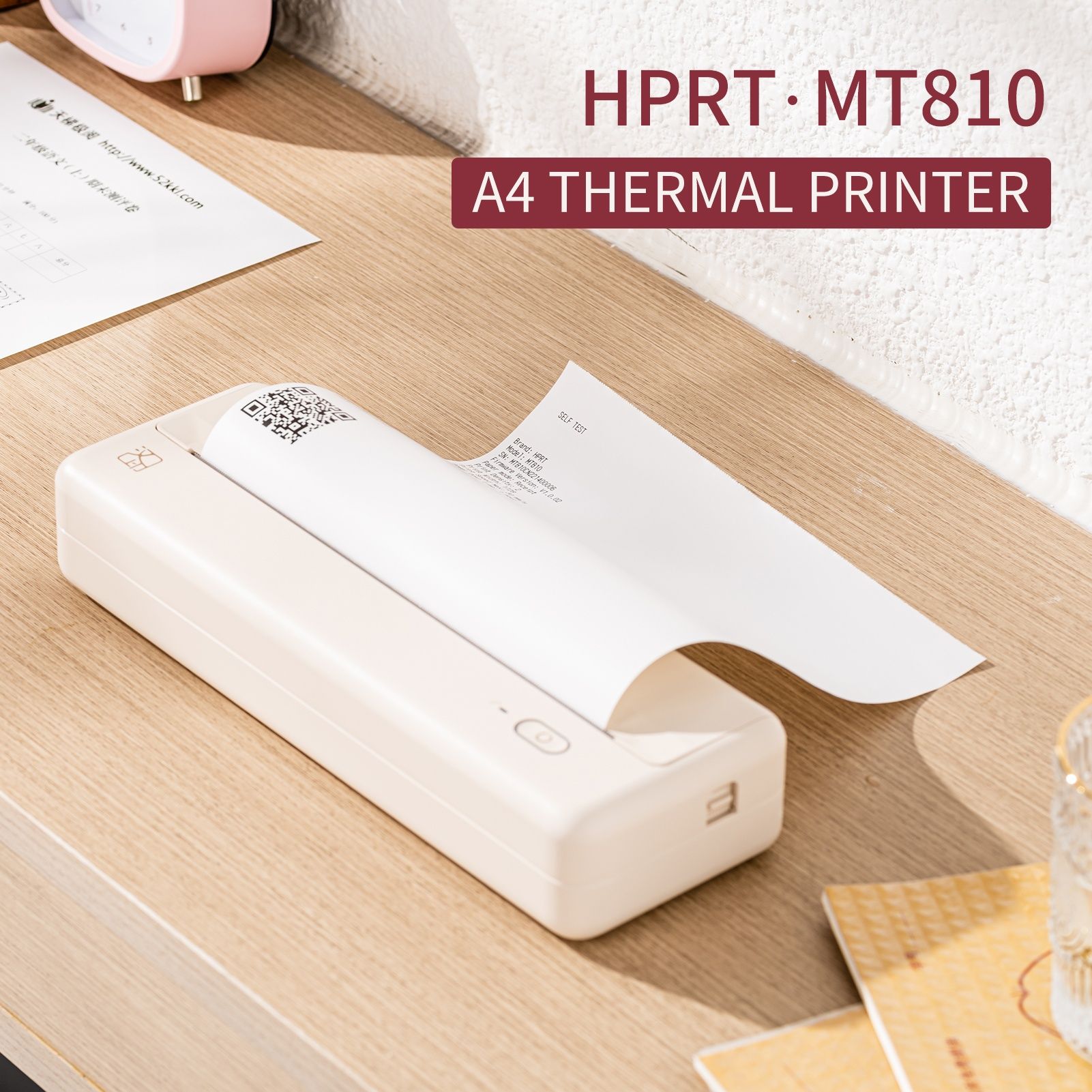 Портативний термобумажний принтер HPRT MT810 A4