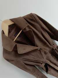 Skórzany płaszcz z Reserved
