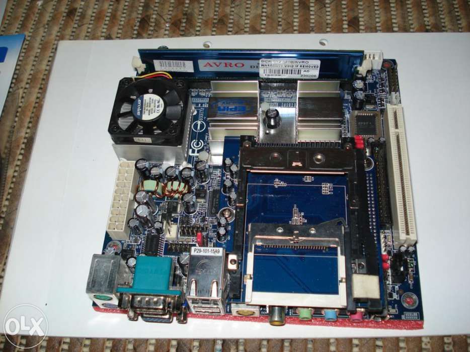 Motherboard Via Epia Miniitx Mii 1200Mhz